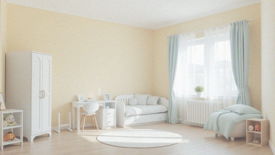 Jakie kolory najlepiej sprawdzą się w pokoju dziecka z żółtymi ścianami?
