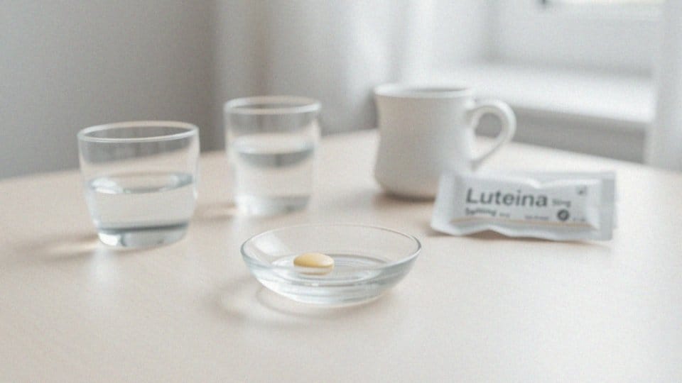 Kiedy należy przyjmować Luteina 50 mg podjęzykowo?