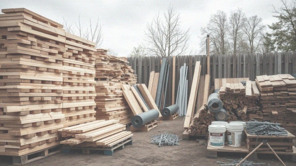Jakie materiały są używane do budowy wiaty jednospadowej?