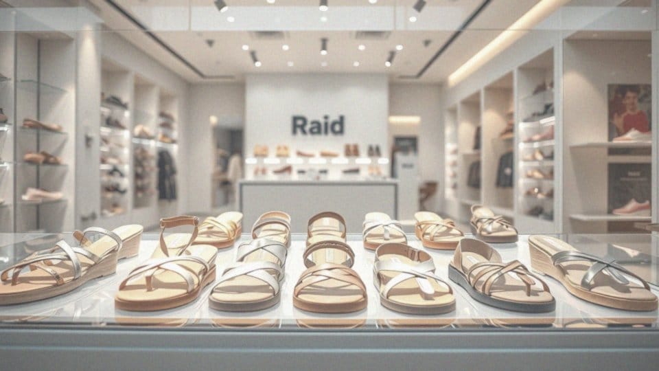 Jakie modele sandałów można znaleźć w ofercie Raid?