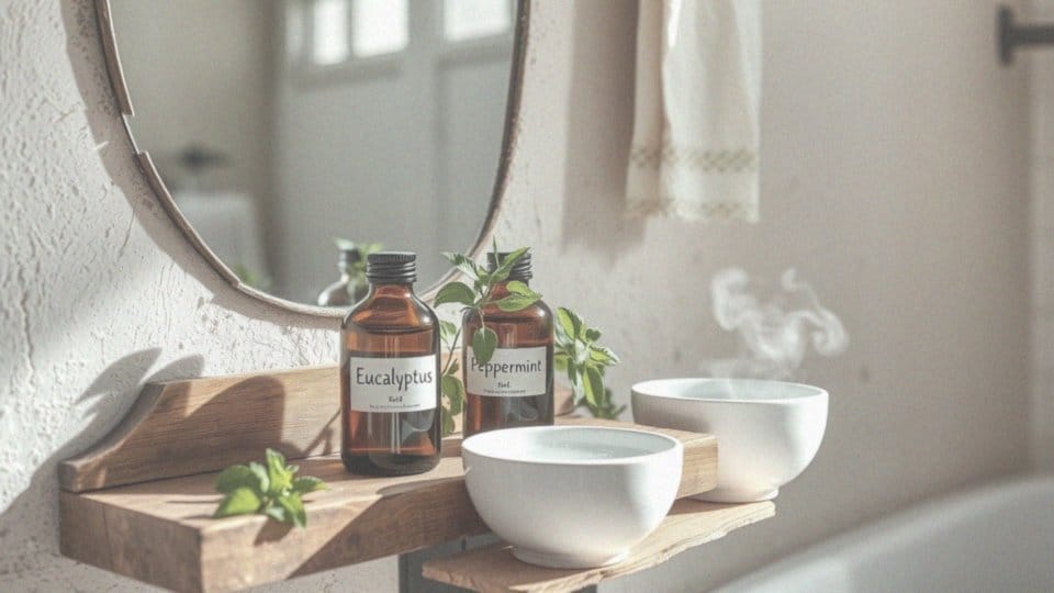 Jakie właściwości mają olejek eukaliptusowy i olejek miętowy?