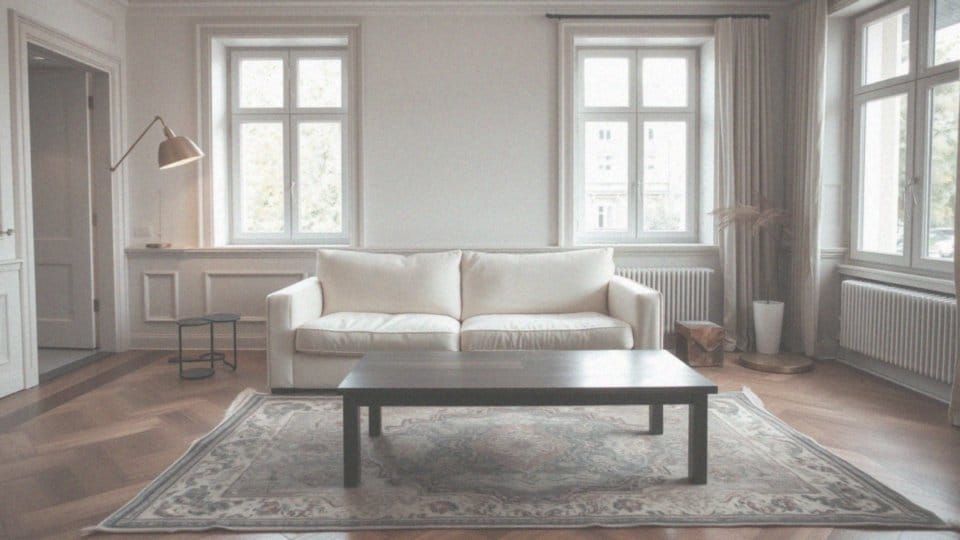 Jak połączyć klasykę z nowoczesnością w eleganckim salonie?