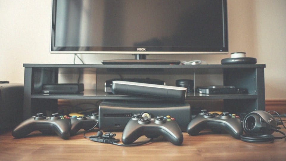 Jakie akcesoria są dostępne dla konsoli Xbox 360 Slim?
