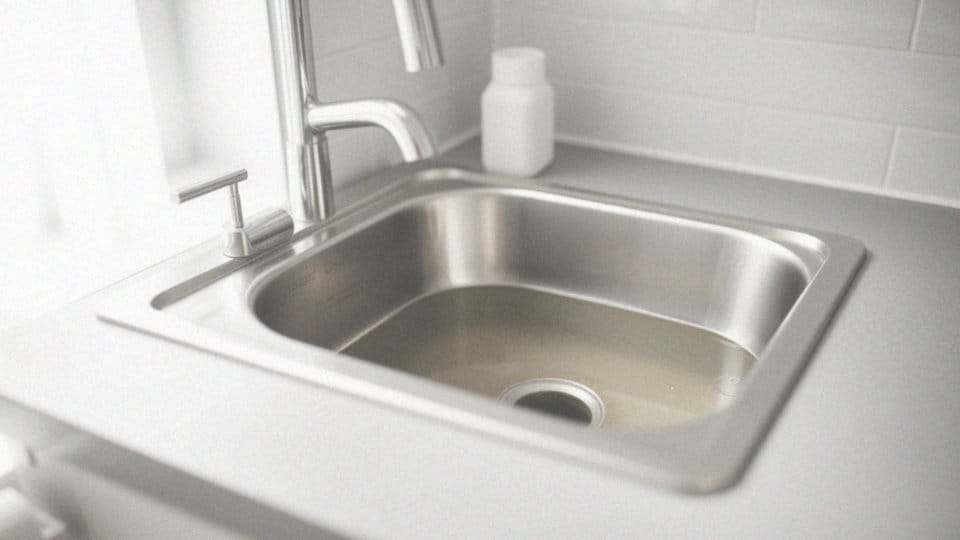 Czemu chemiczne środki nie działają, gdy woda stoi w zlewie?