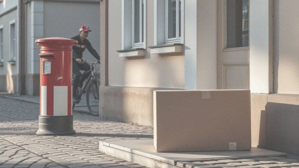 Jak wygląda doręczenie przesyłki firmowej poleconej zamiejscowej?