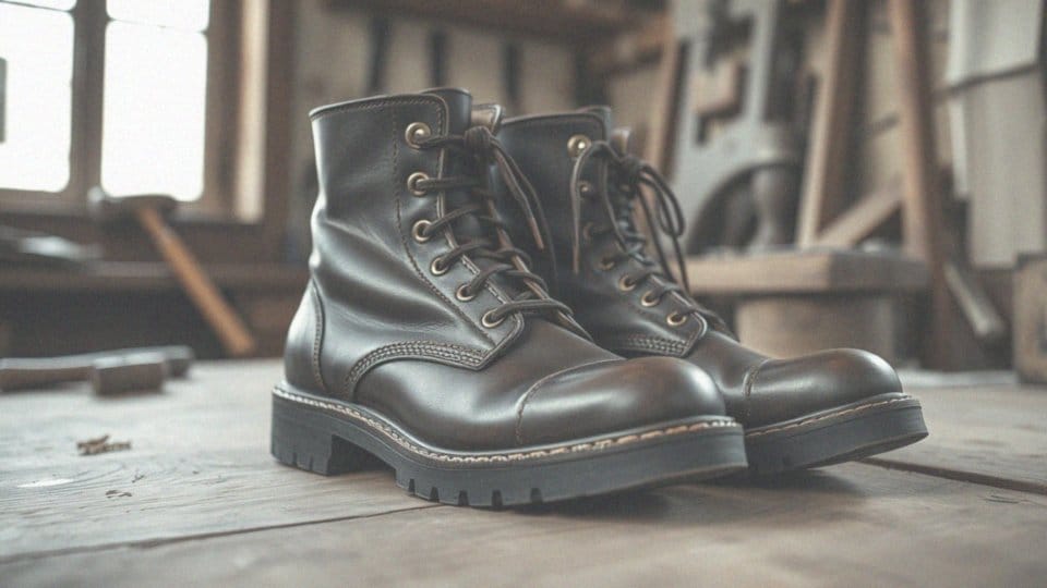 Jakie cechy mają wysokie buty męskie?