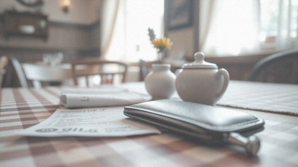 Jak powinno się informować kelnera o napiwku?