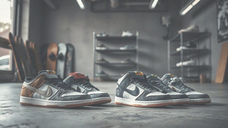 Jakie współprace wpłynęły na unikalność modeli Dunk SB?
