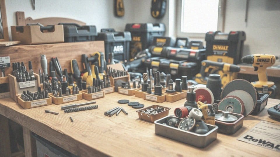Jakie są najpopularniejsze akcesoria i części zamienne do elektronarzędzi AEG i DeWalt?