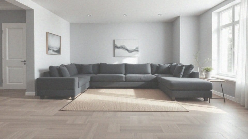 Czarny narożnik w salonie – aranżacje, inspiracje i porady