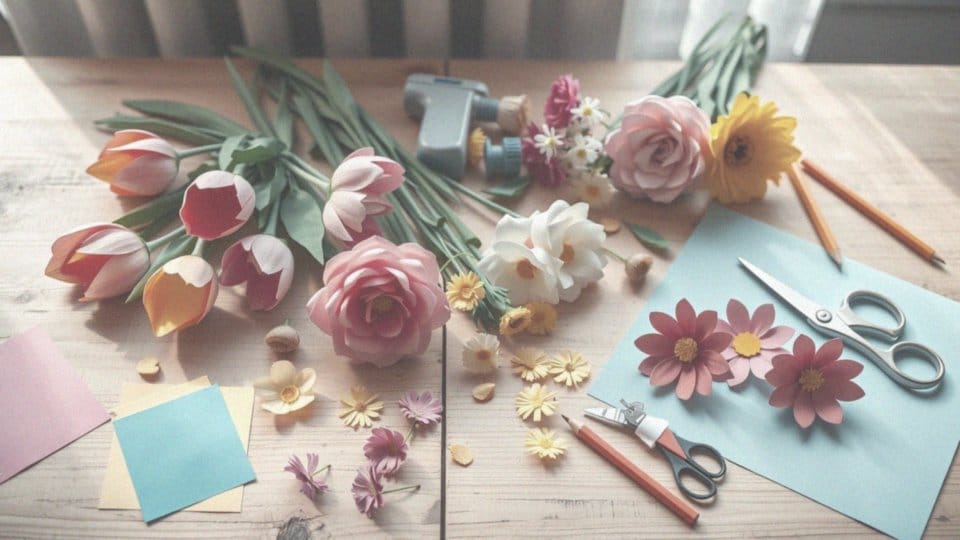 Jak zrobić kwiaty z papieru? Prosty przewodnik krok po kroku