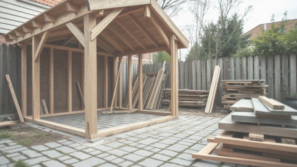 Konstrukcja wiaty jednospadowej – wszystko, co musisz wiedzieć