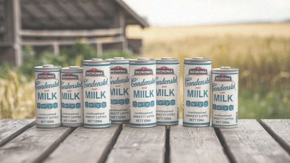 Mleko w tubce Biedronka – smaki, zalety i promocje