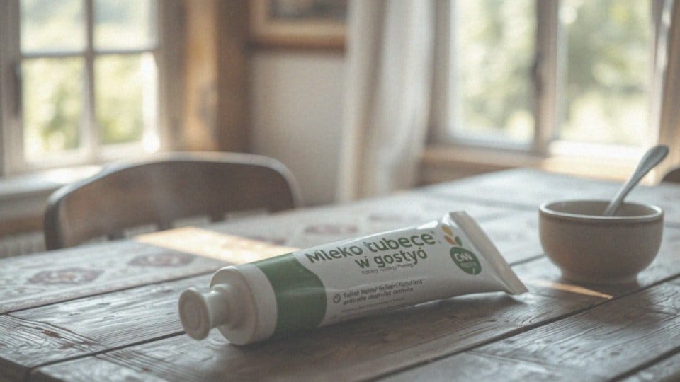 Mleko w tubce Gostyń – właściwości, zastosowania i wartości odżywcze