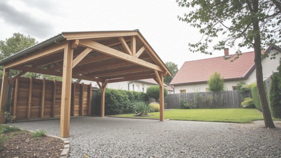 Projekt wiaty drewnianej jednospadowej PDF – kompletny przewodnik