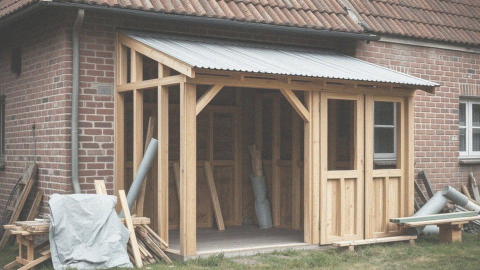 Wiata przyścienna jak zrobić? Przewodnik krok po kroku